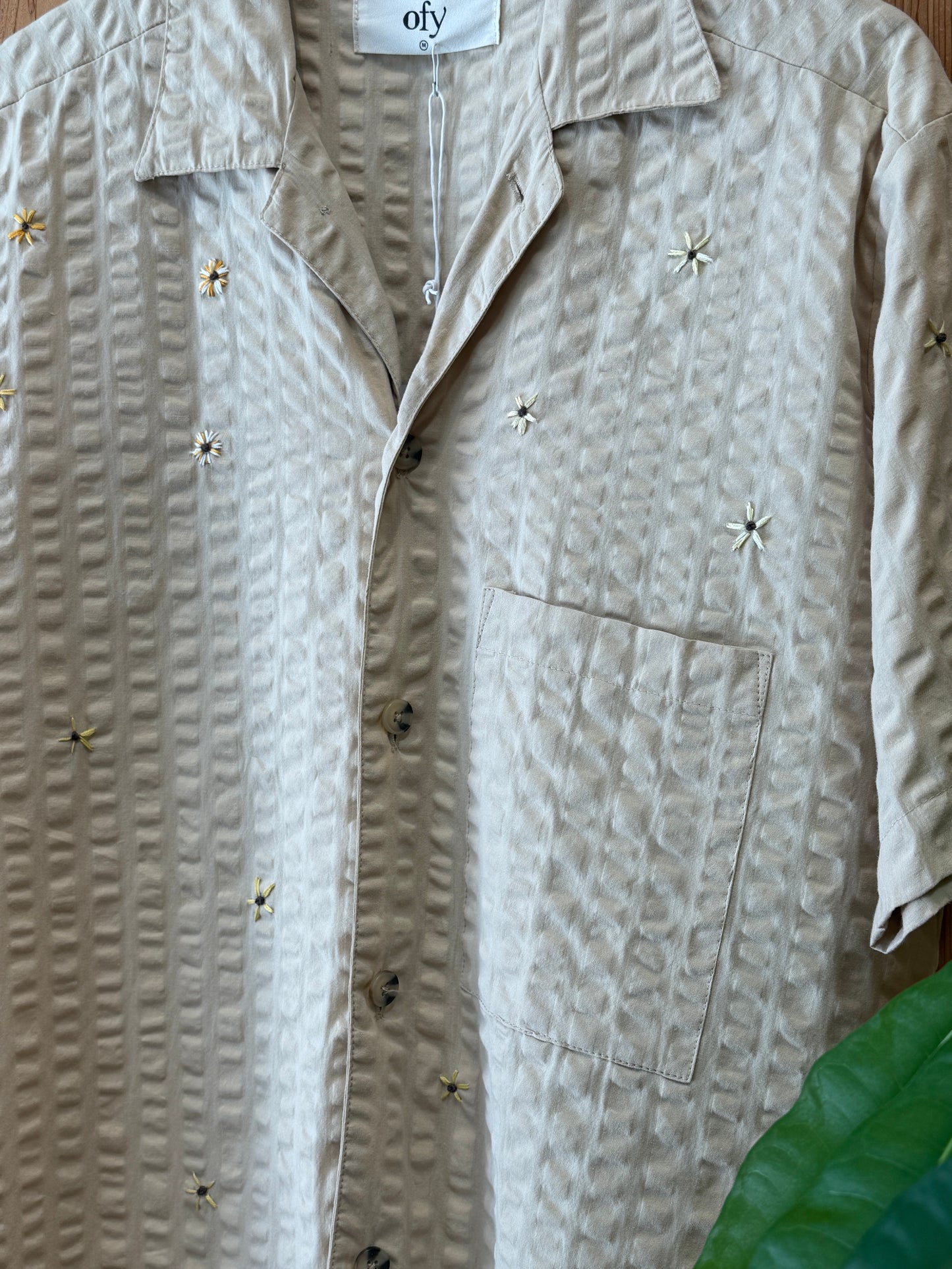 Daisy Seersucker Shirt