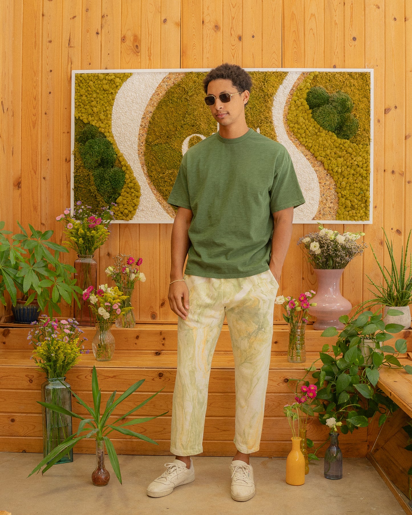 Journey Pant - Daylily Marble