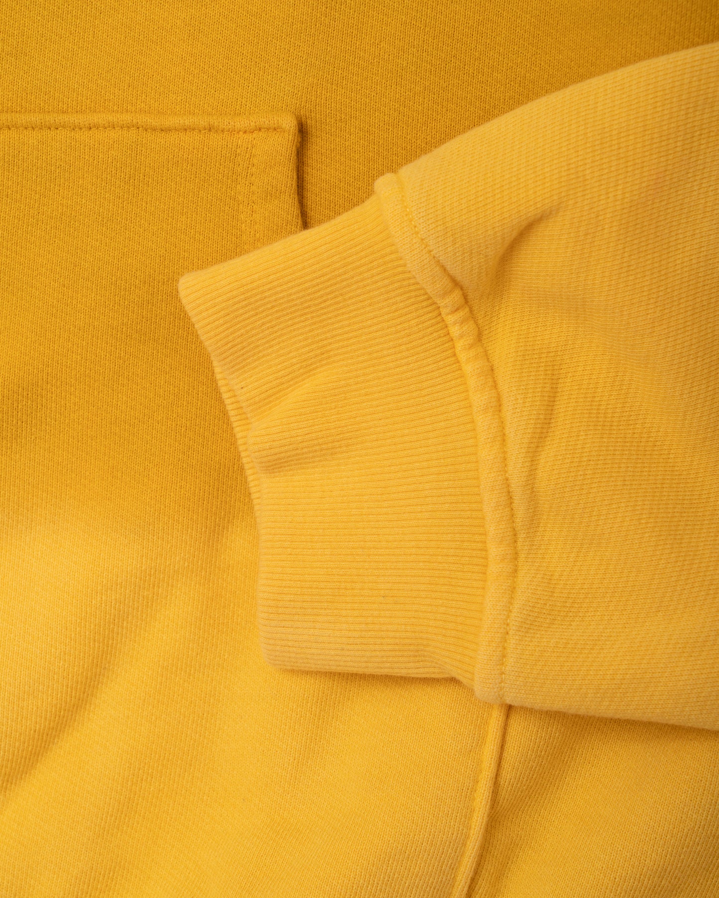 Premium Terry Hoodie - Calendula Gold