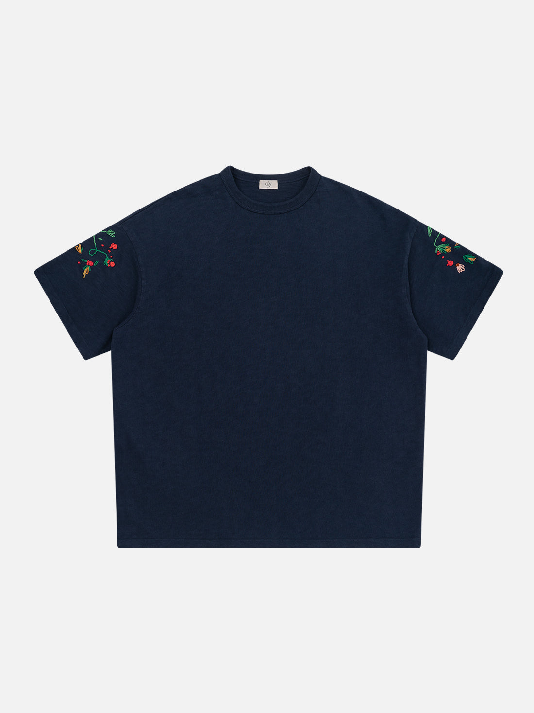 Journey Tee - Midnight Floral Sleeve