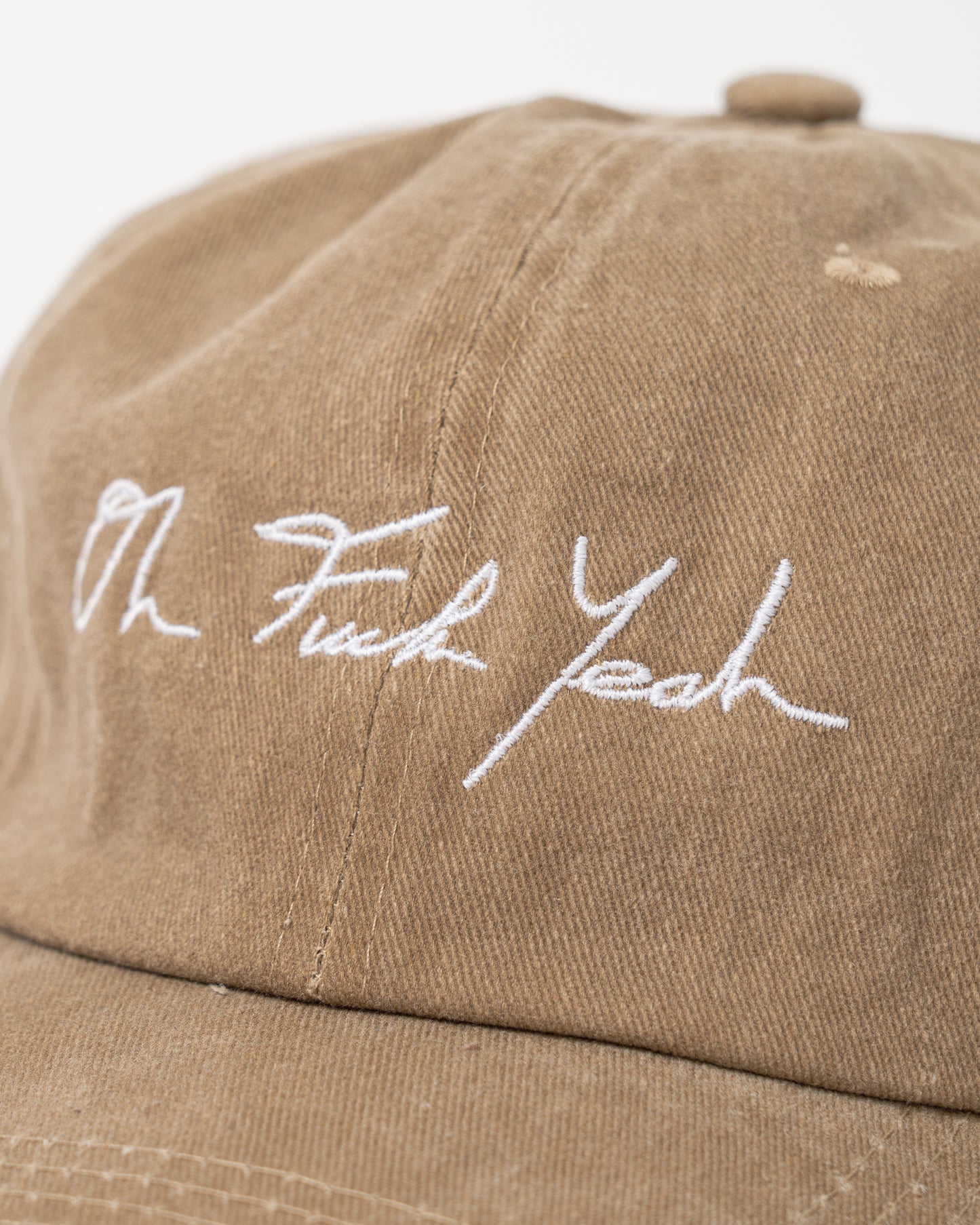 Signature Hat - Stonewash Tan