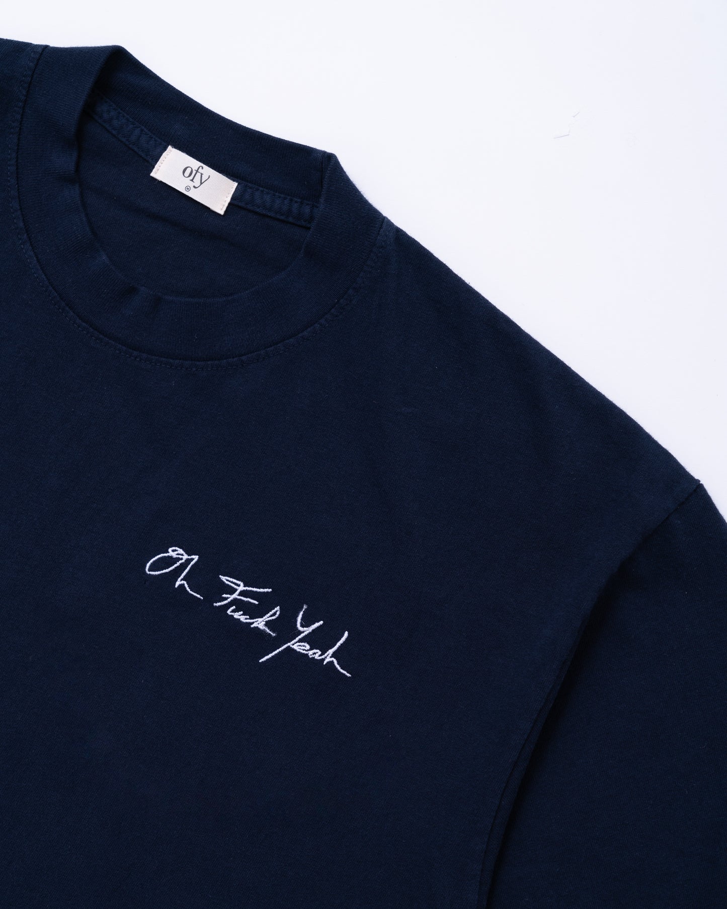 Classic Signature Tee - Navy