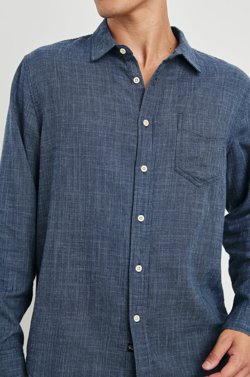 Wyatt Relaxed - Navy Etch