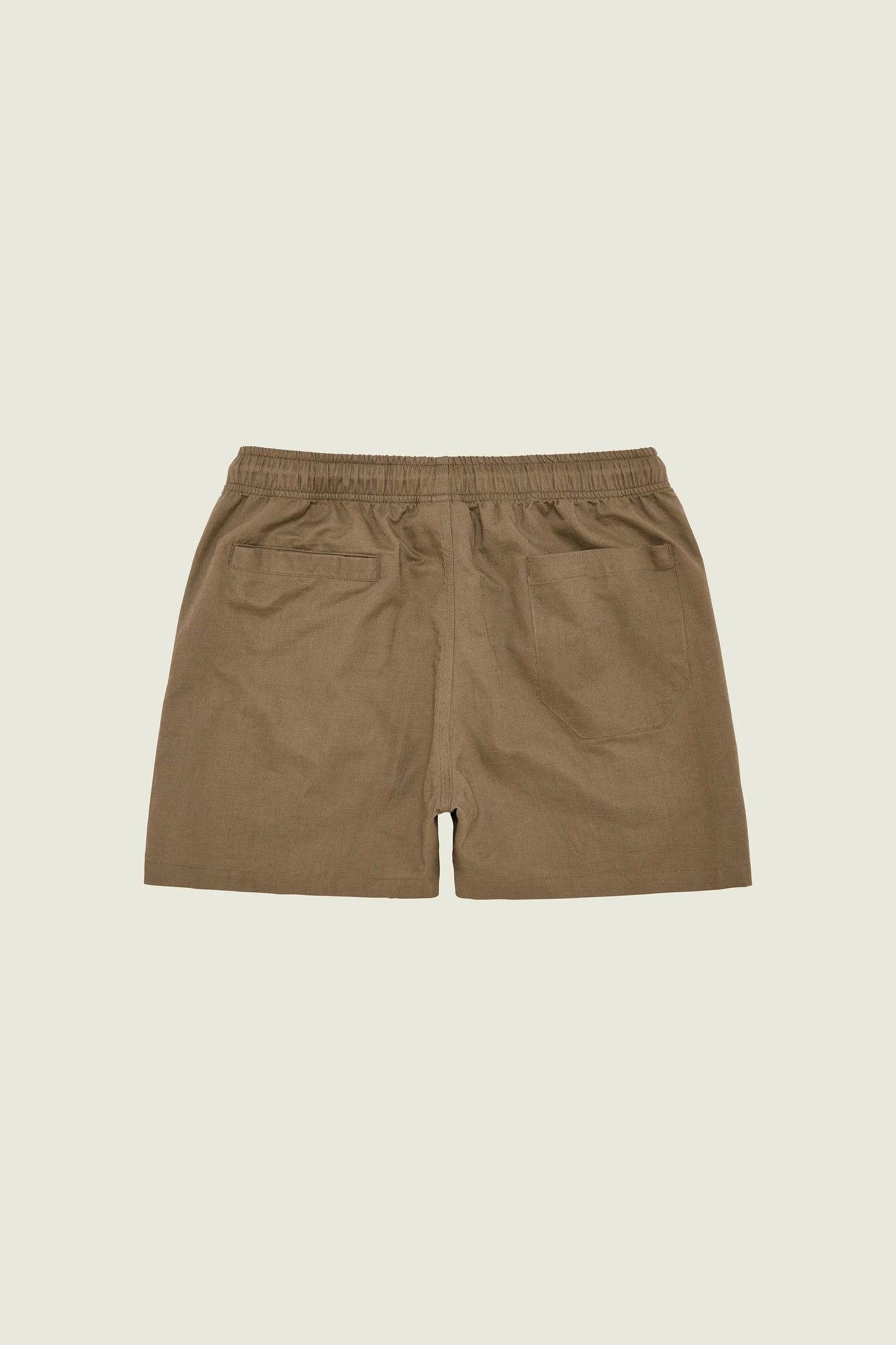 Taupe Linen Short