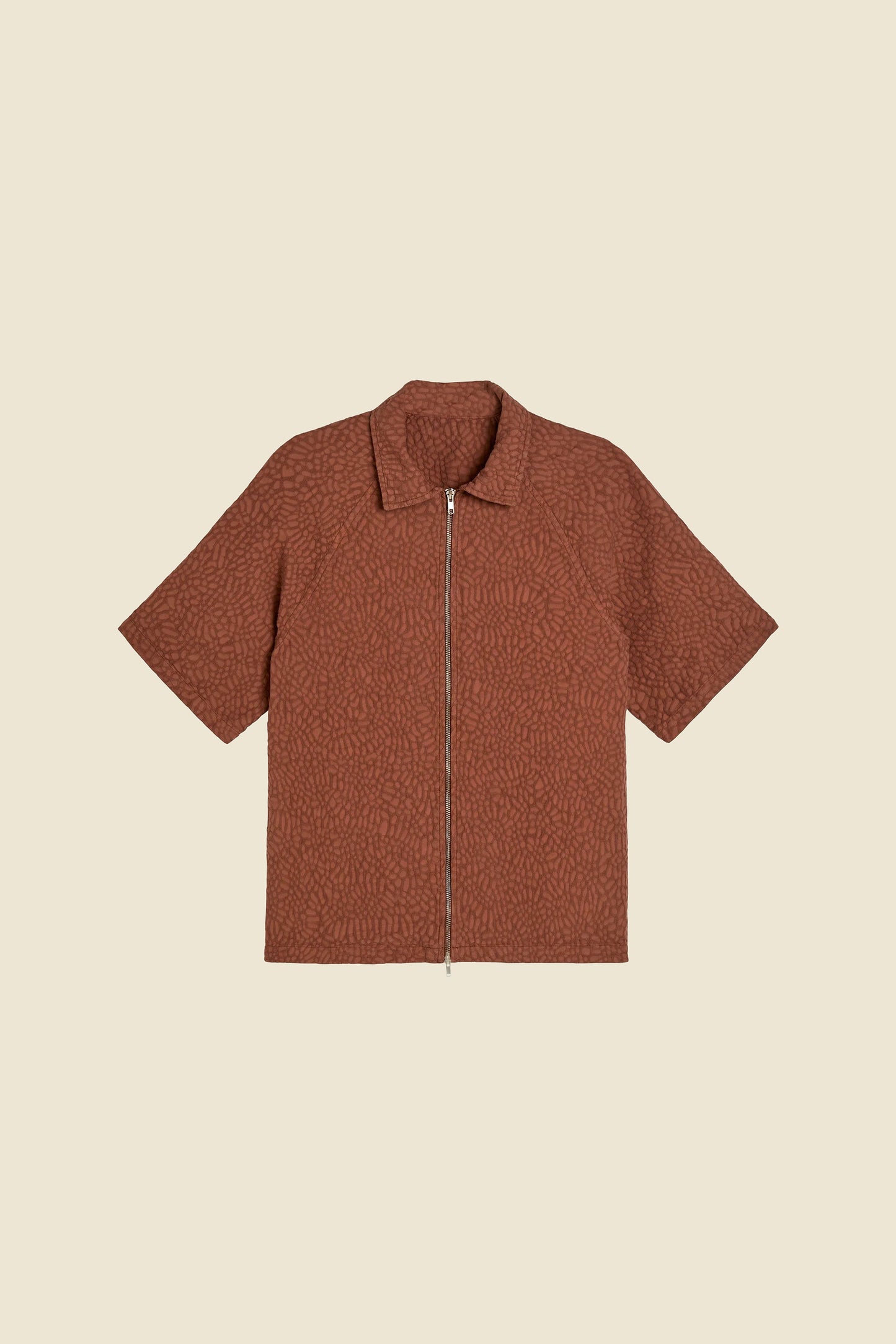 TERRACOTTA TURLEO ZACK SHIRT