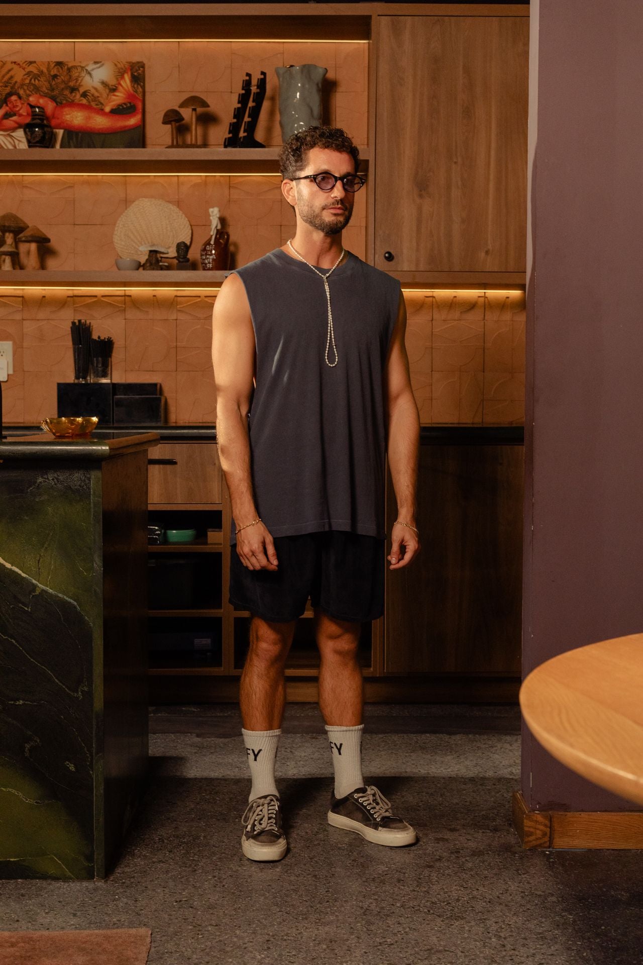 Essential Tank - Vintage Navy