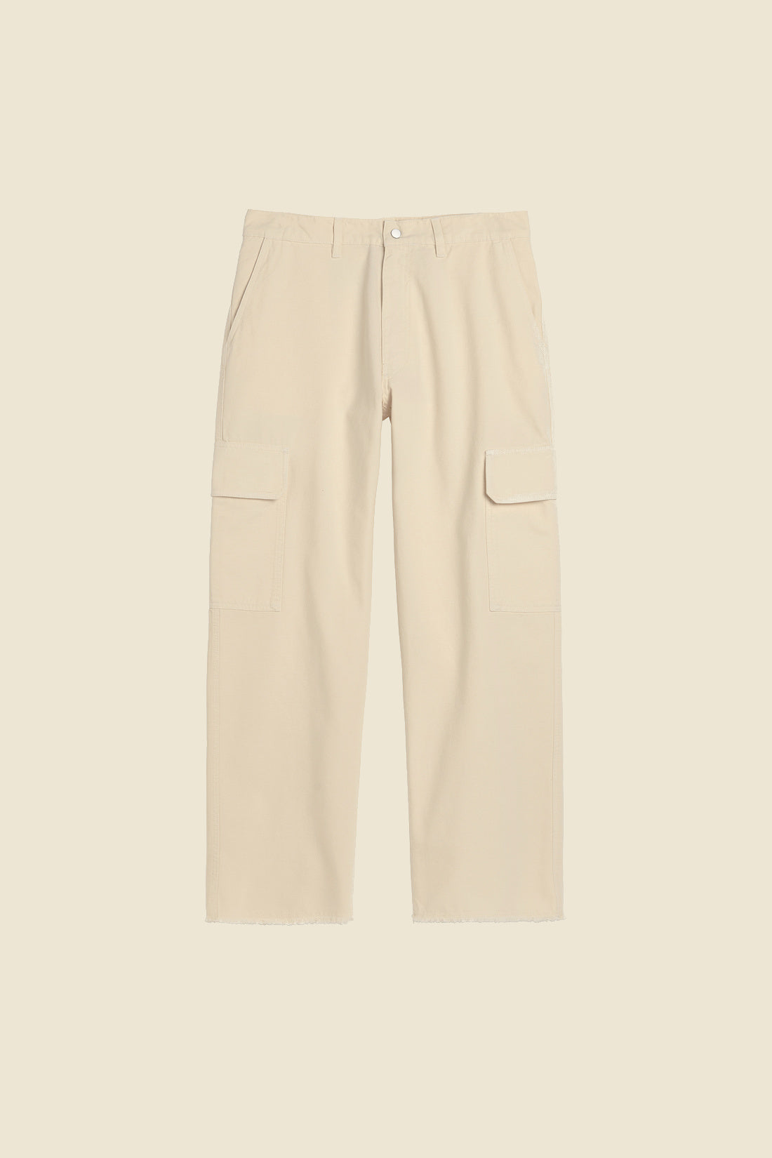 ECRU TARP CANVAS PANTS