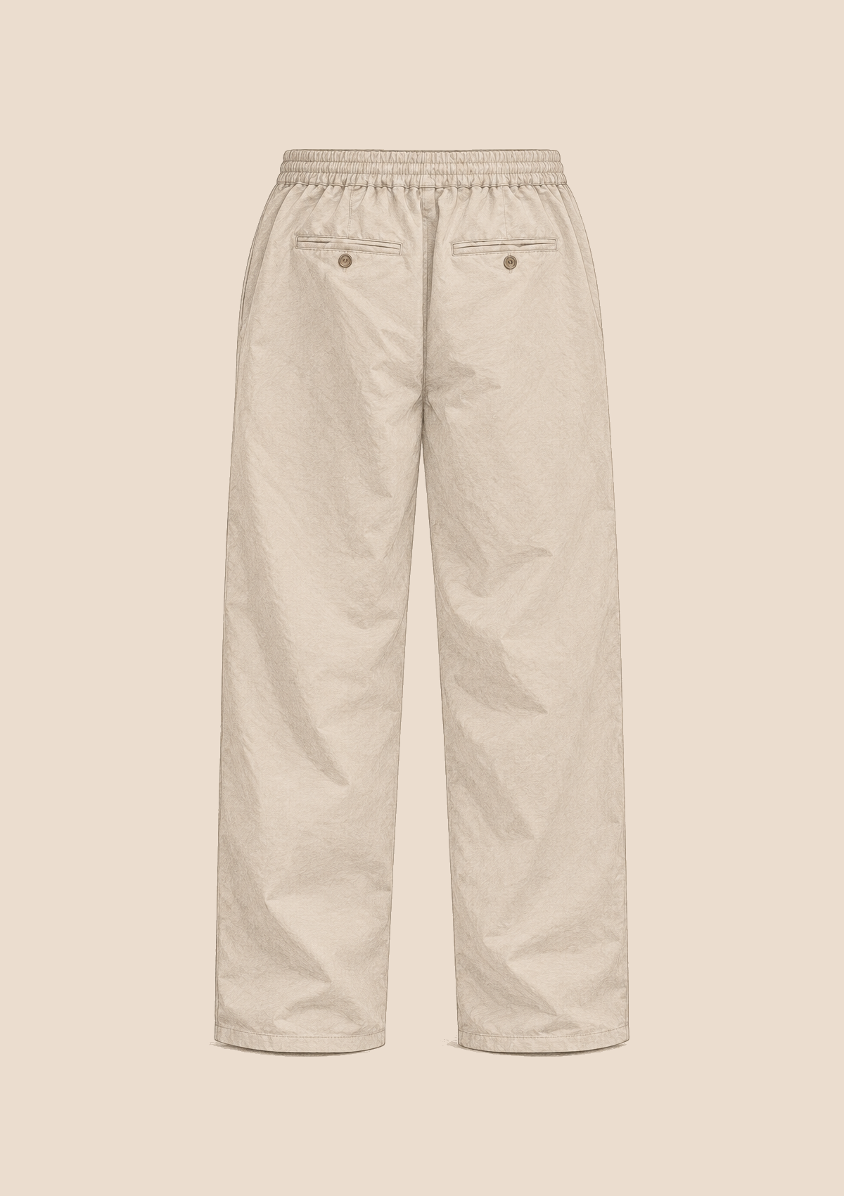 Oasis Cotton Linen Pant - Sea Pearl