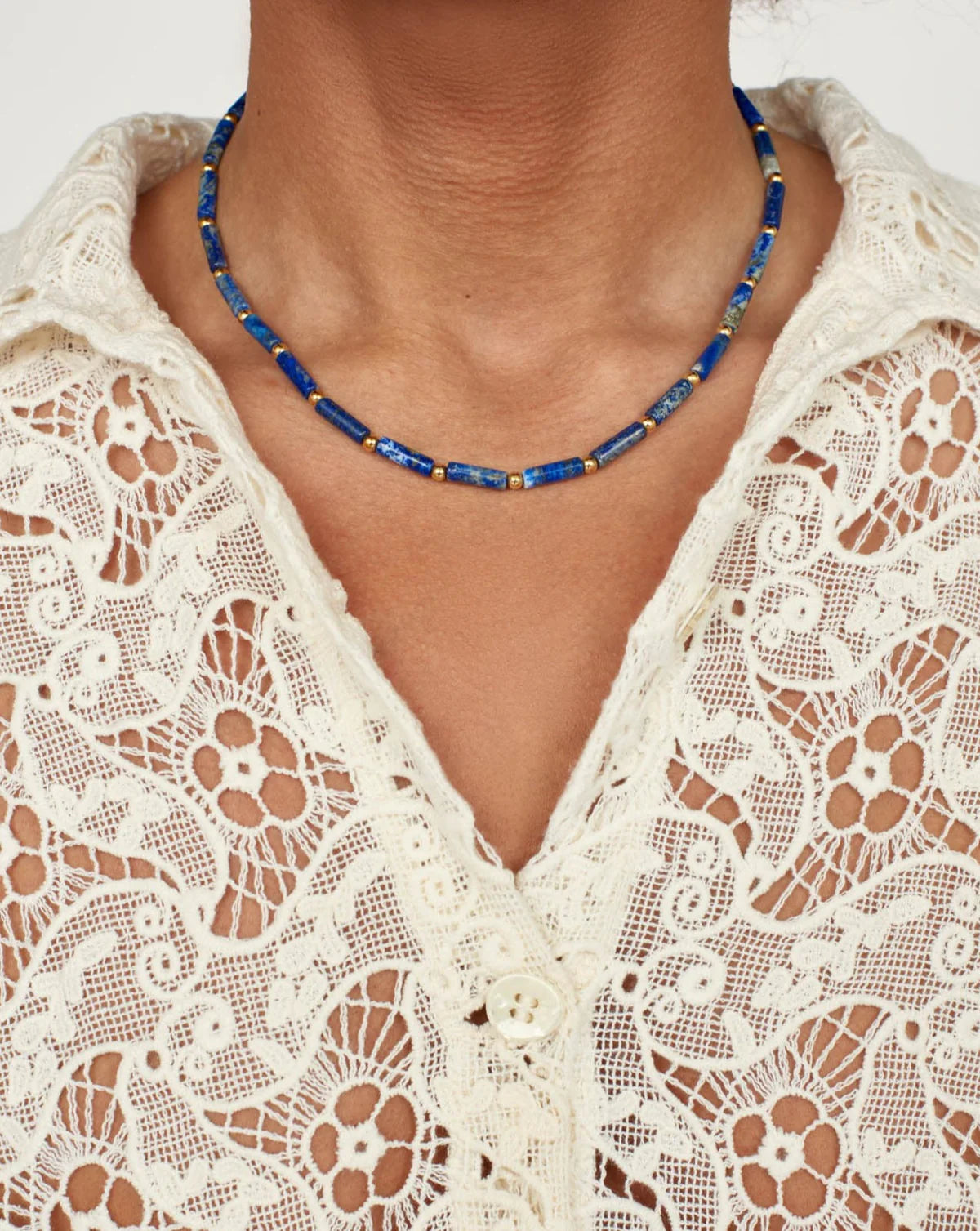 Erec Necklace - Lapis
