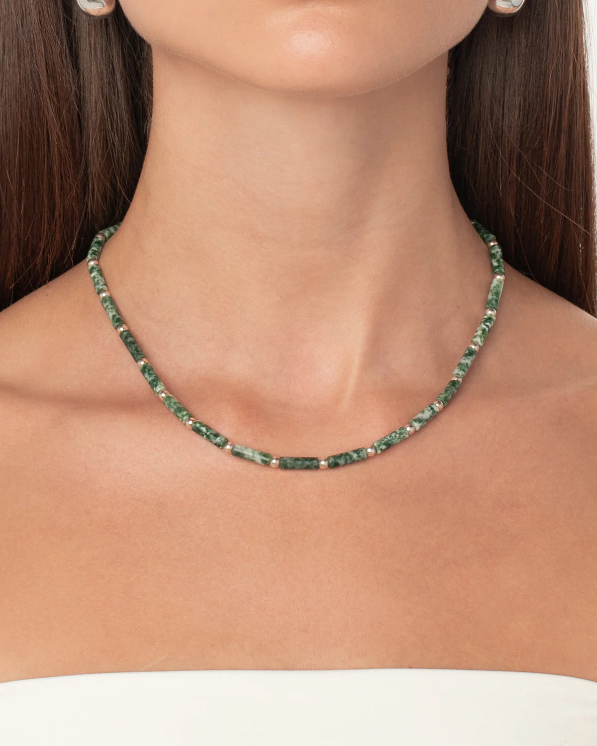 Erec Moss Necklace
