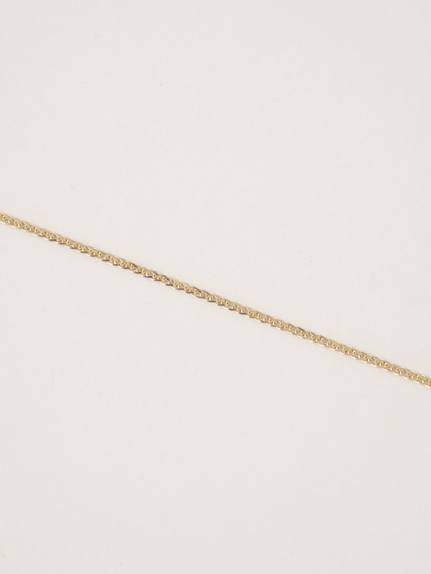 18" Foxtail Necklace - Yellow Gold