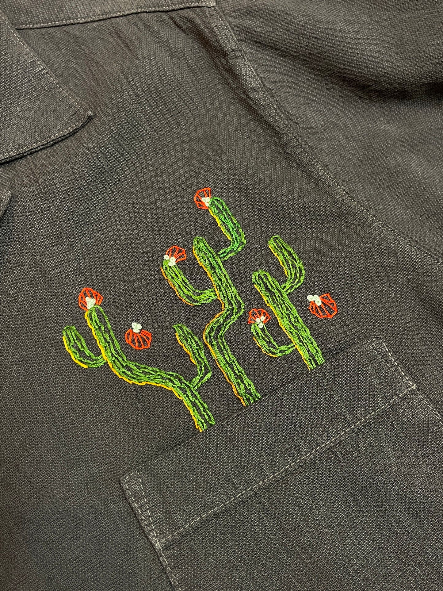 Crinkle L/S - Faena Cacti