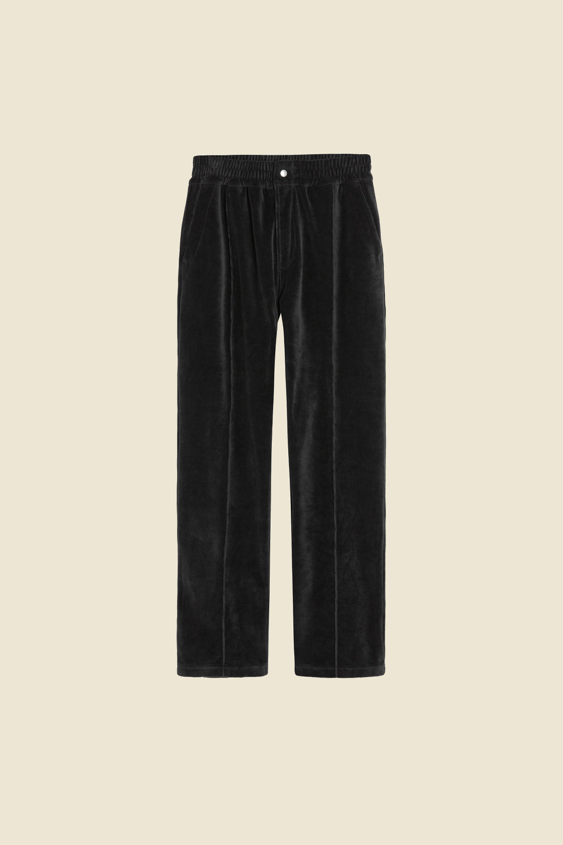 NEARLY BLACK VELOUR PANTS