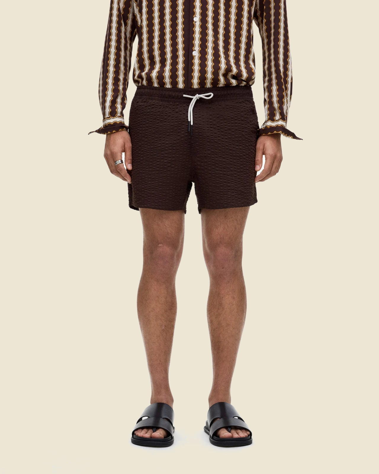 Espresso Calo Swim Shorts
