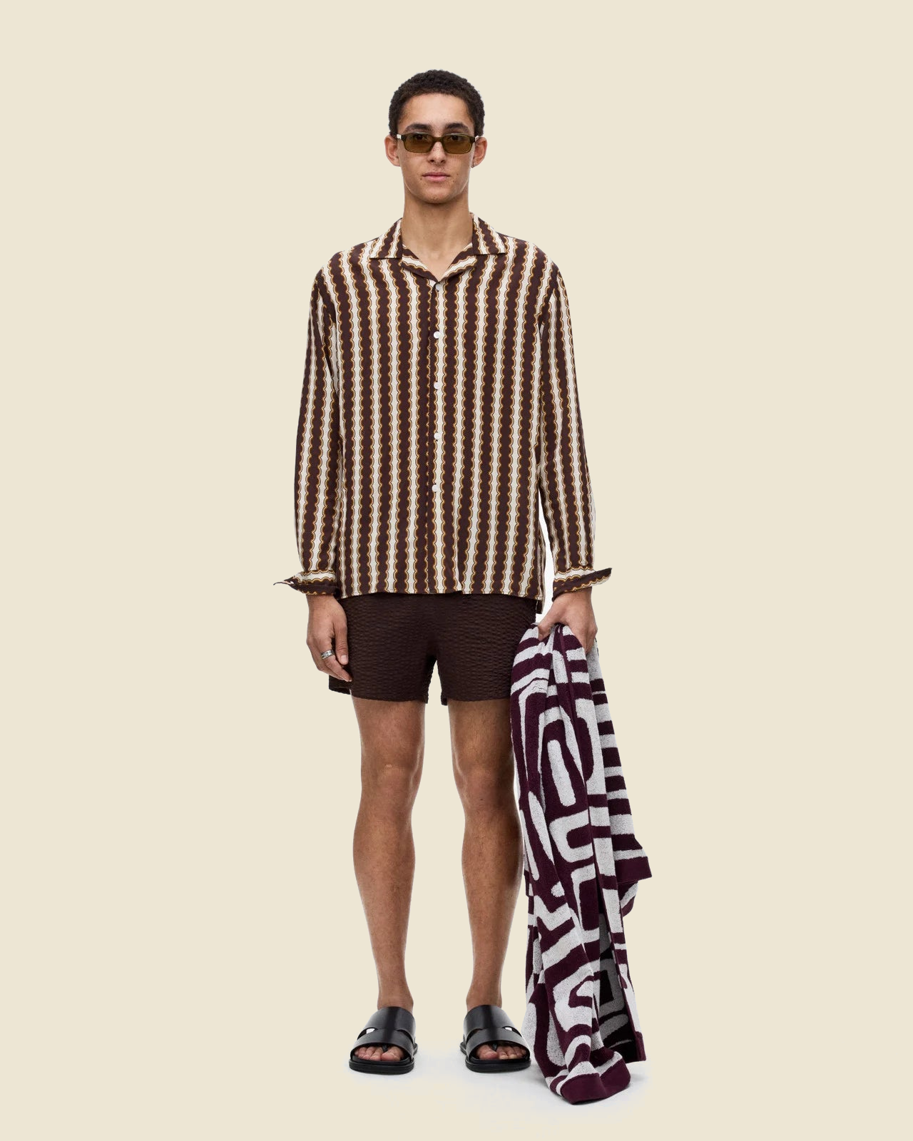 Espresso Calo Swim Shorts