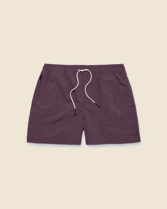 Plum Nylon Swim