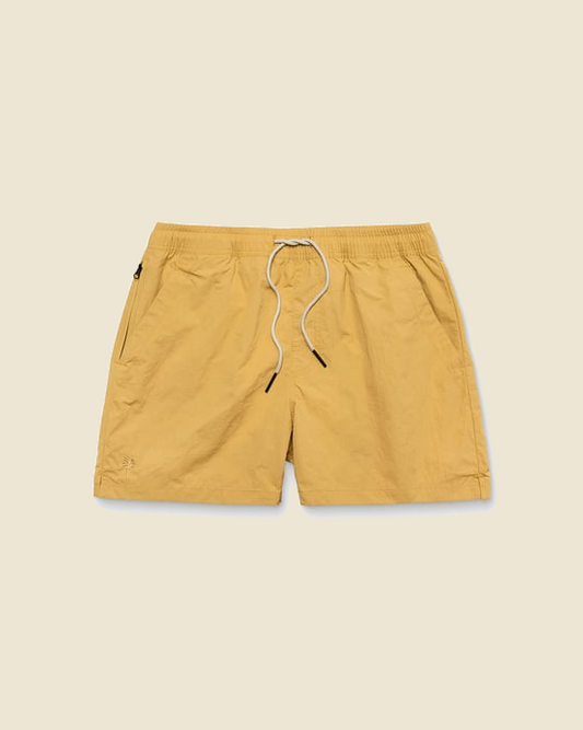 Mustard Nylon Swim