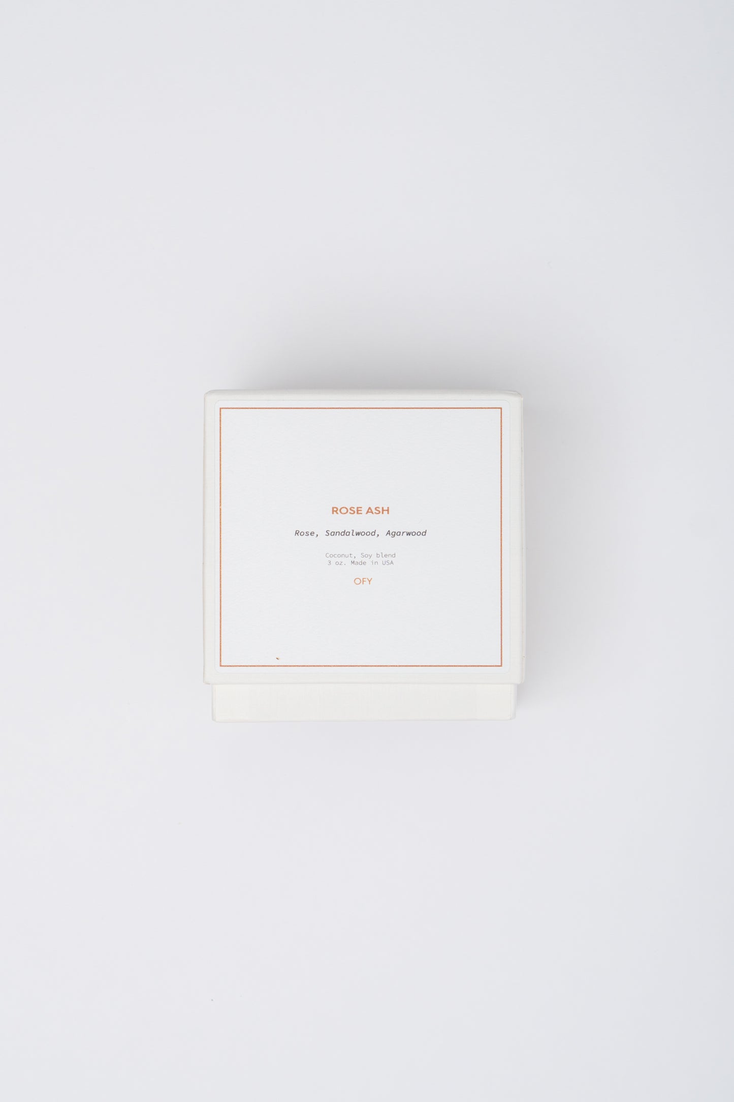 OFY Candle - ROSE ASH