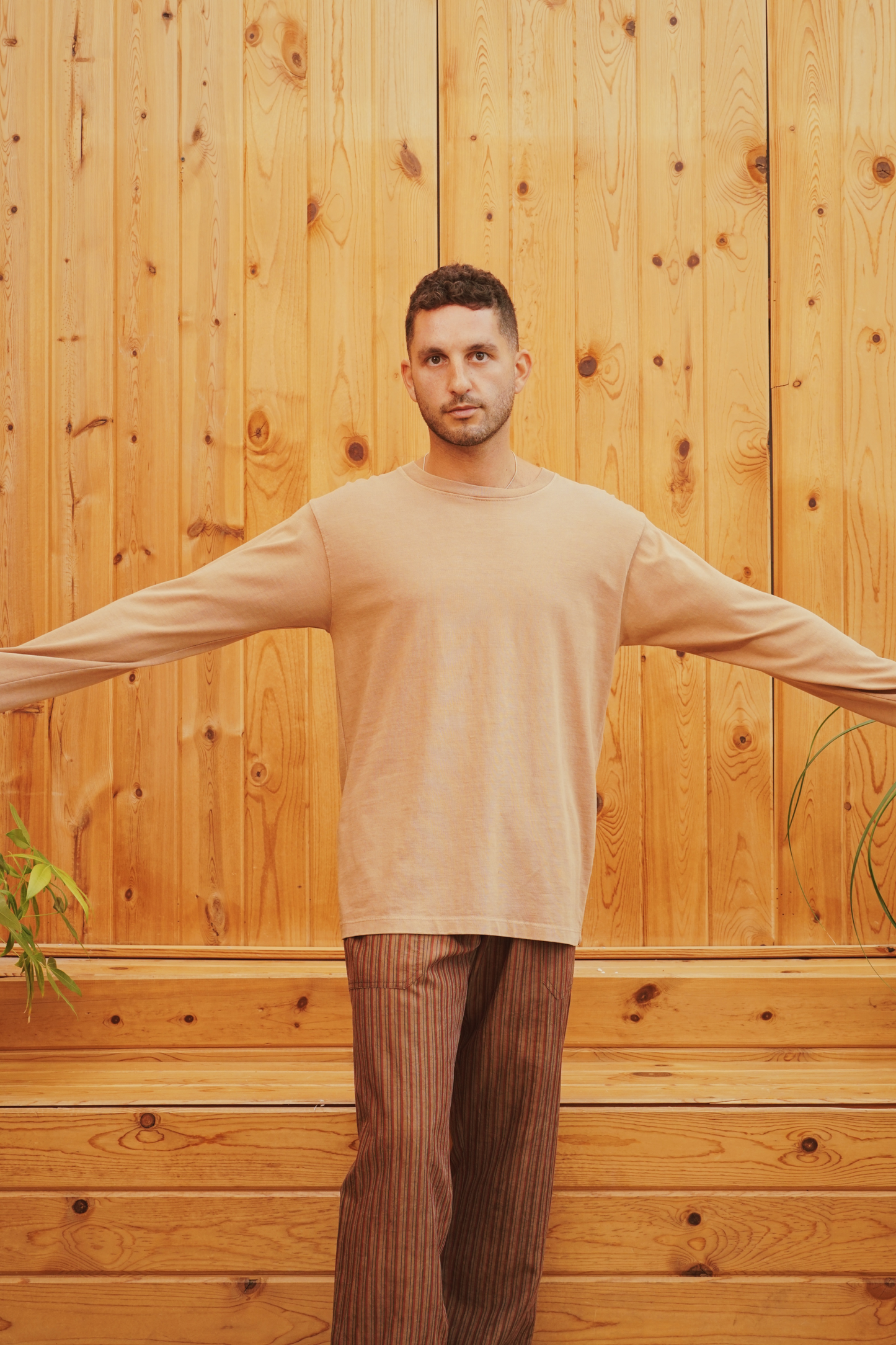 Heavy Essential L/S - Cinnamon Swirl