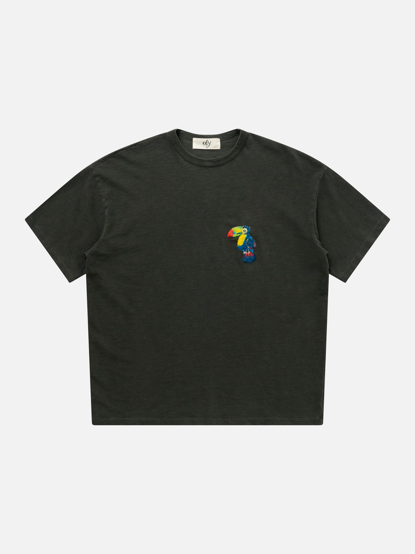 Embroidered Journey Tee - Toucan