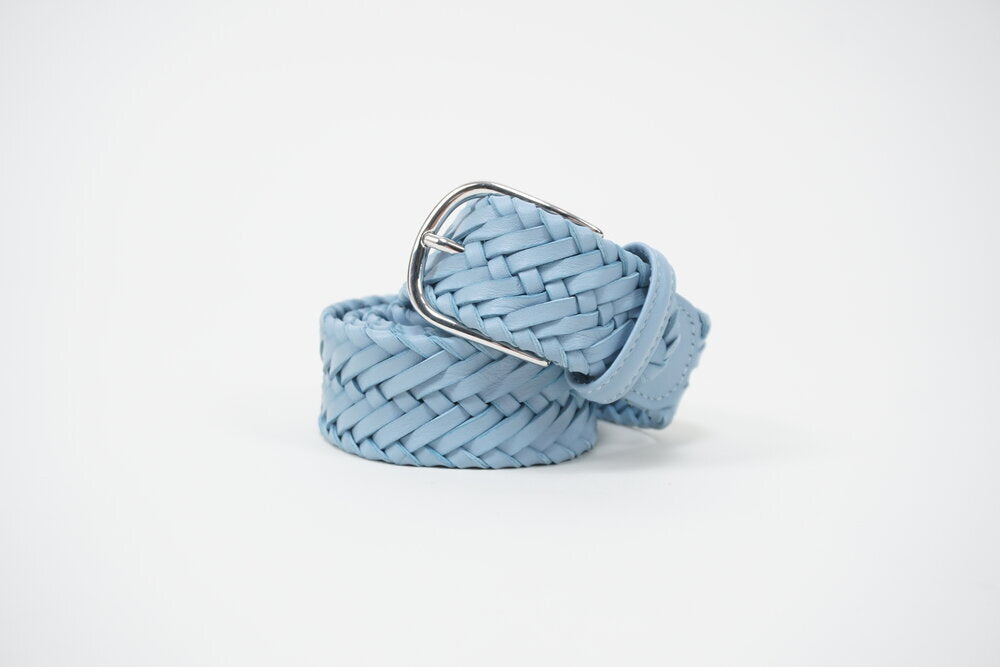 Anderson's - Calf Leather Woven Belt