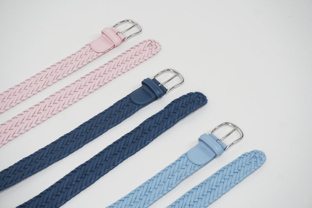 Anderson's - Calf Leather Woven Belt