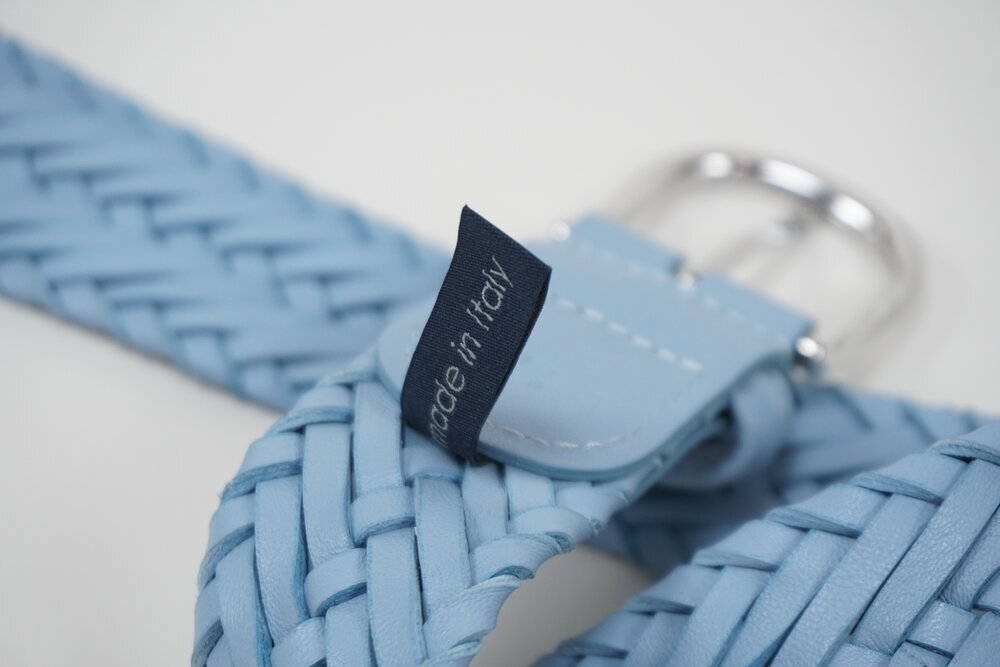 Anderson's - Calf Leather Woven Belt