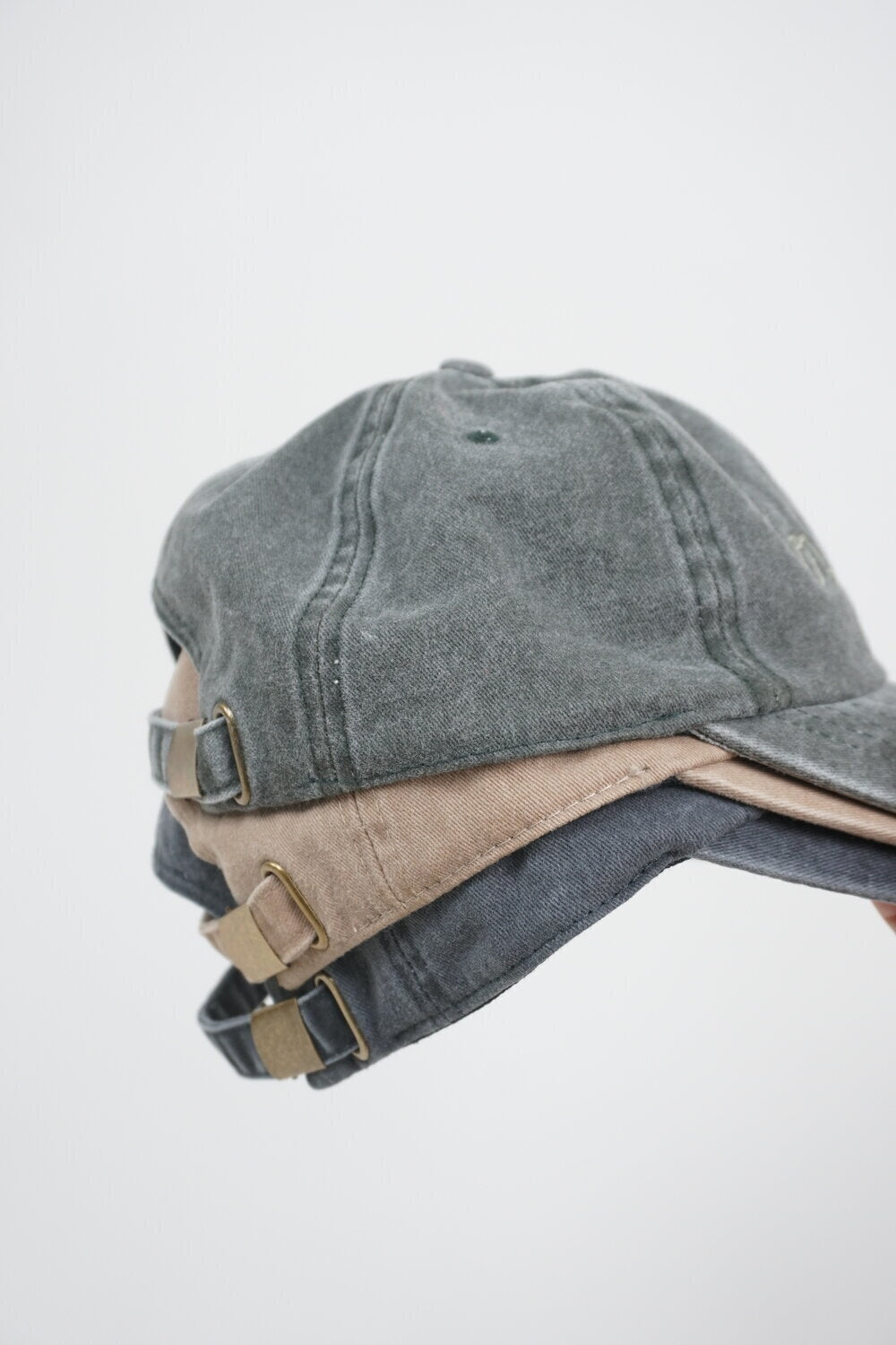 Signature Hat - Stonewash Black