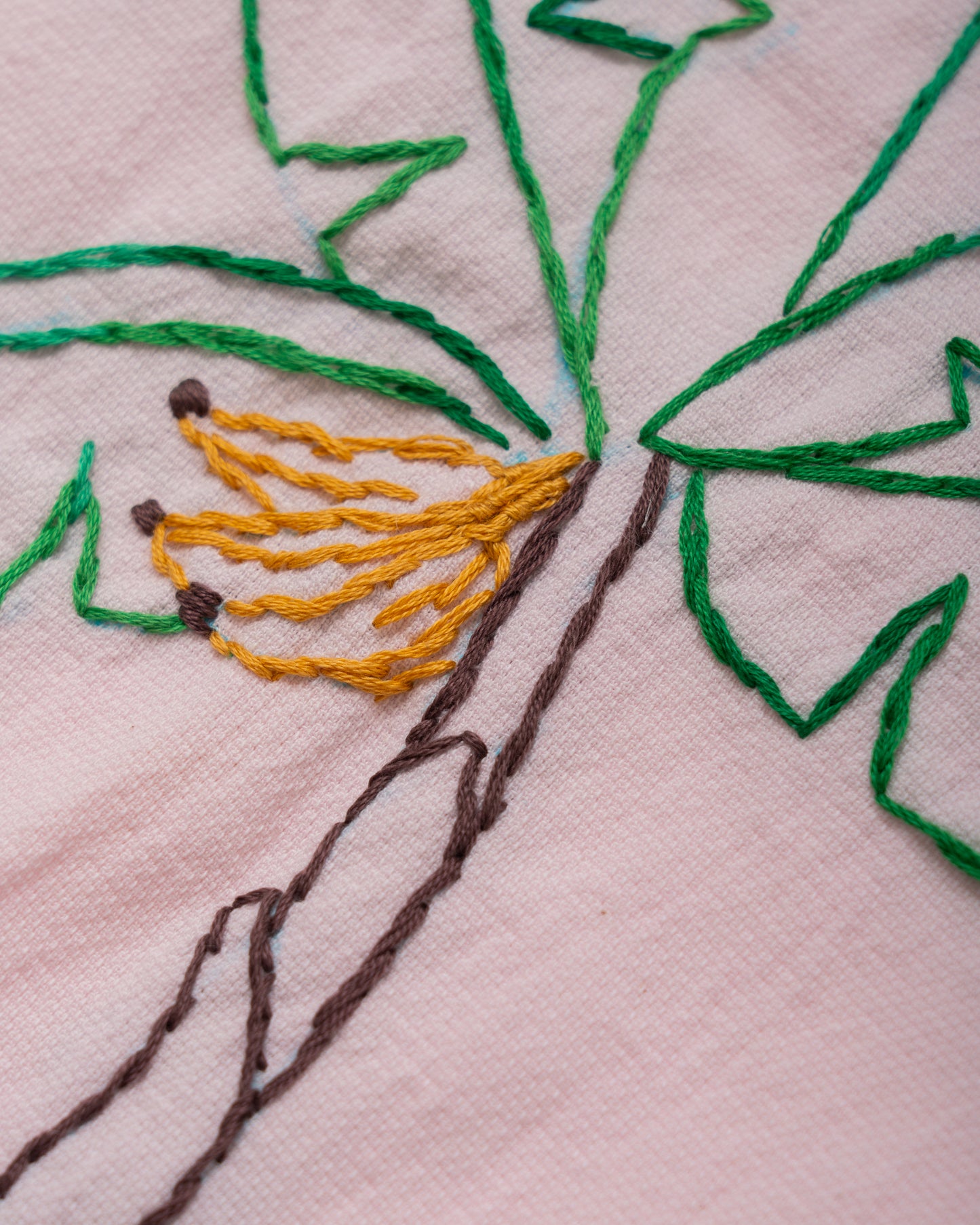 Crinkle S/S - Banana Palm Cream