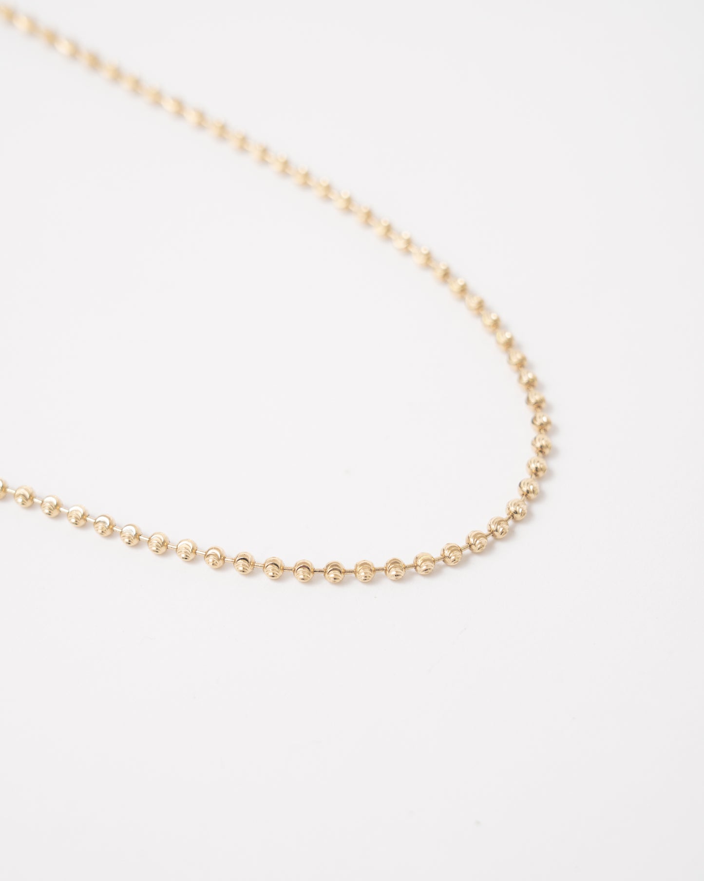 Toilet Chain Necklace - 14k Gold