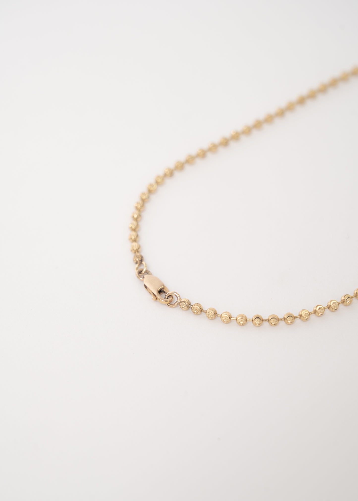 Toilet Chain Necklace - 14k Gold