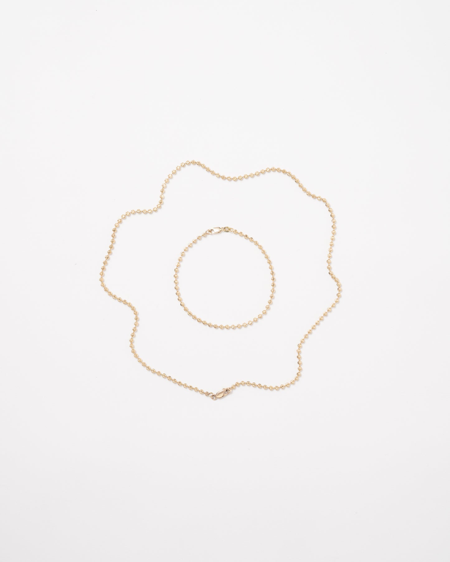 Toilet Chain Bracelet - 14k Gold
