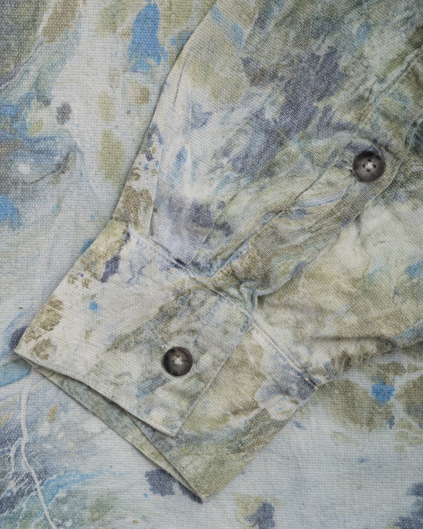 Horizon Crinkle L/S Shirt - Earth Camo