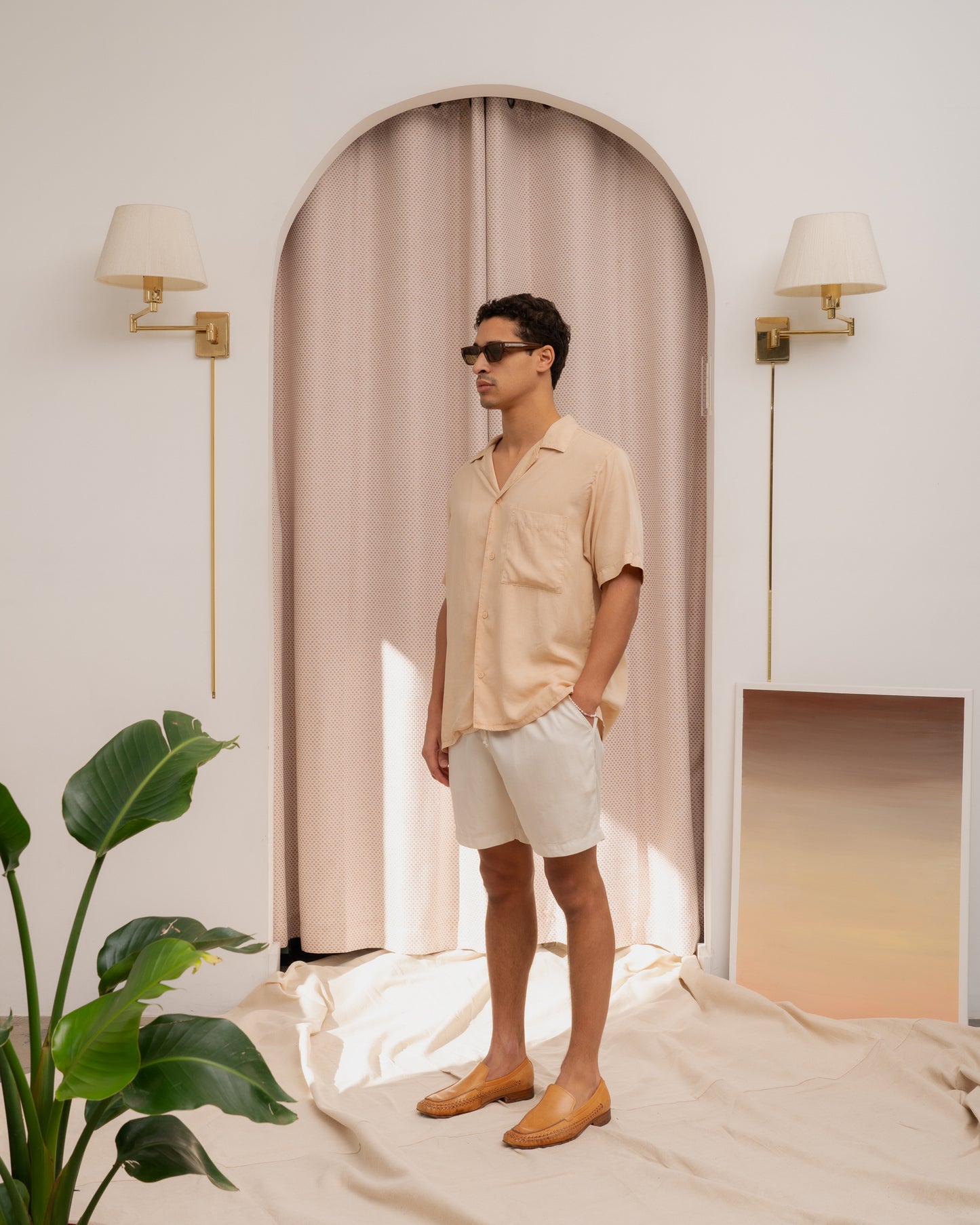Horizon Tencel Short - Baby's Breath