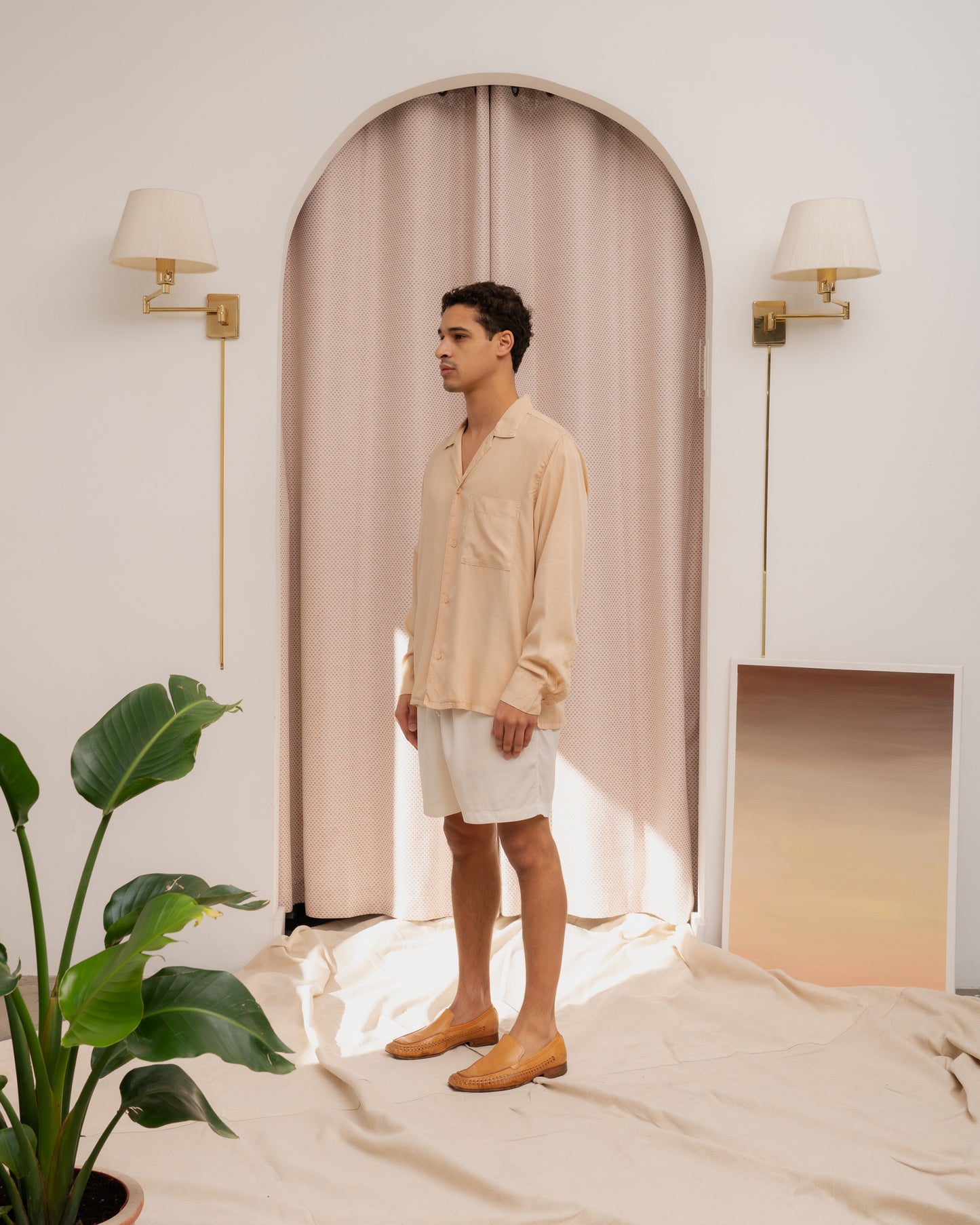 Horizon Tencel Short - Baby's Breath