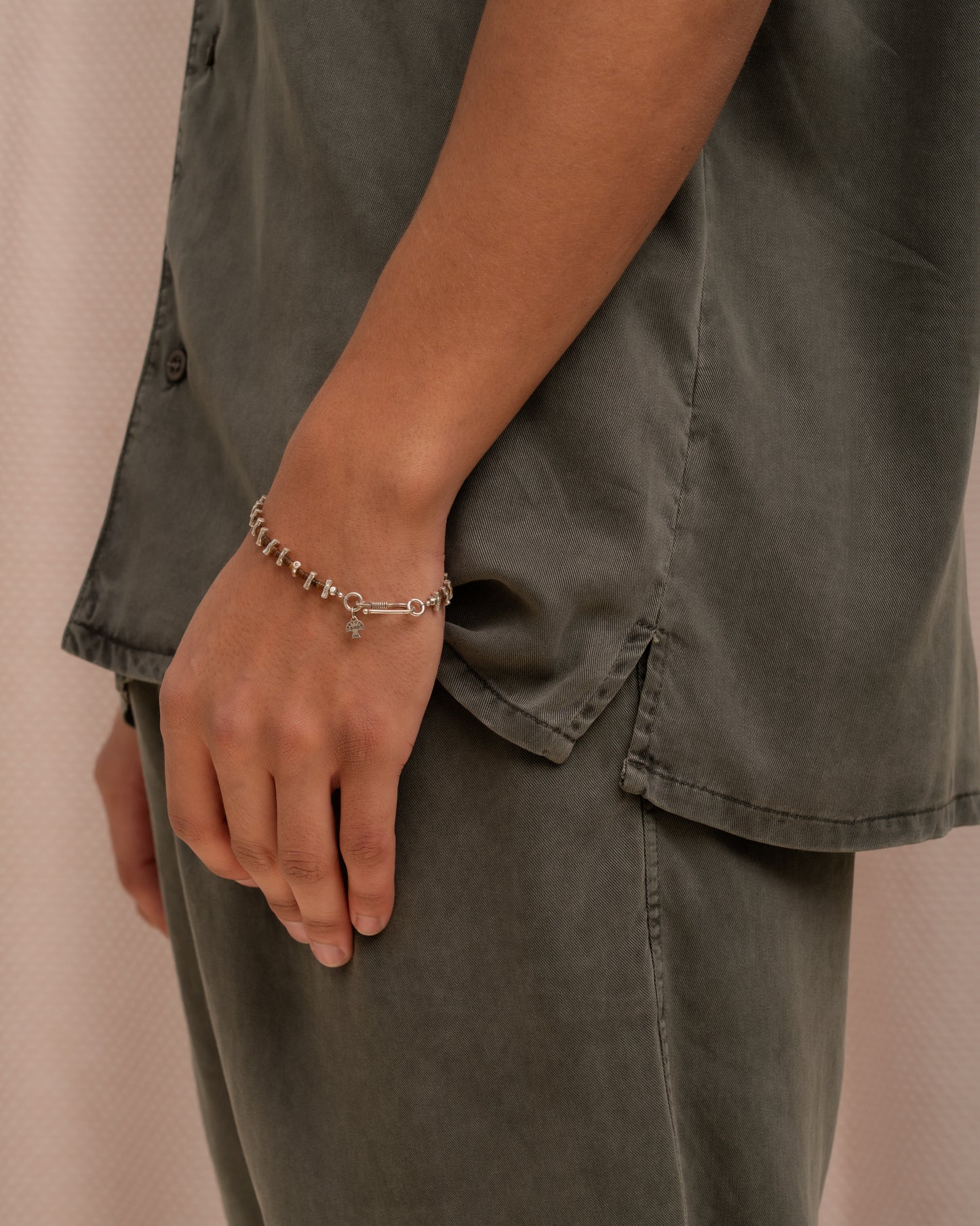 Peyote Bird - Fossil Stack Bracelet