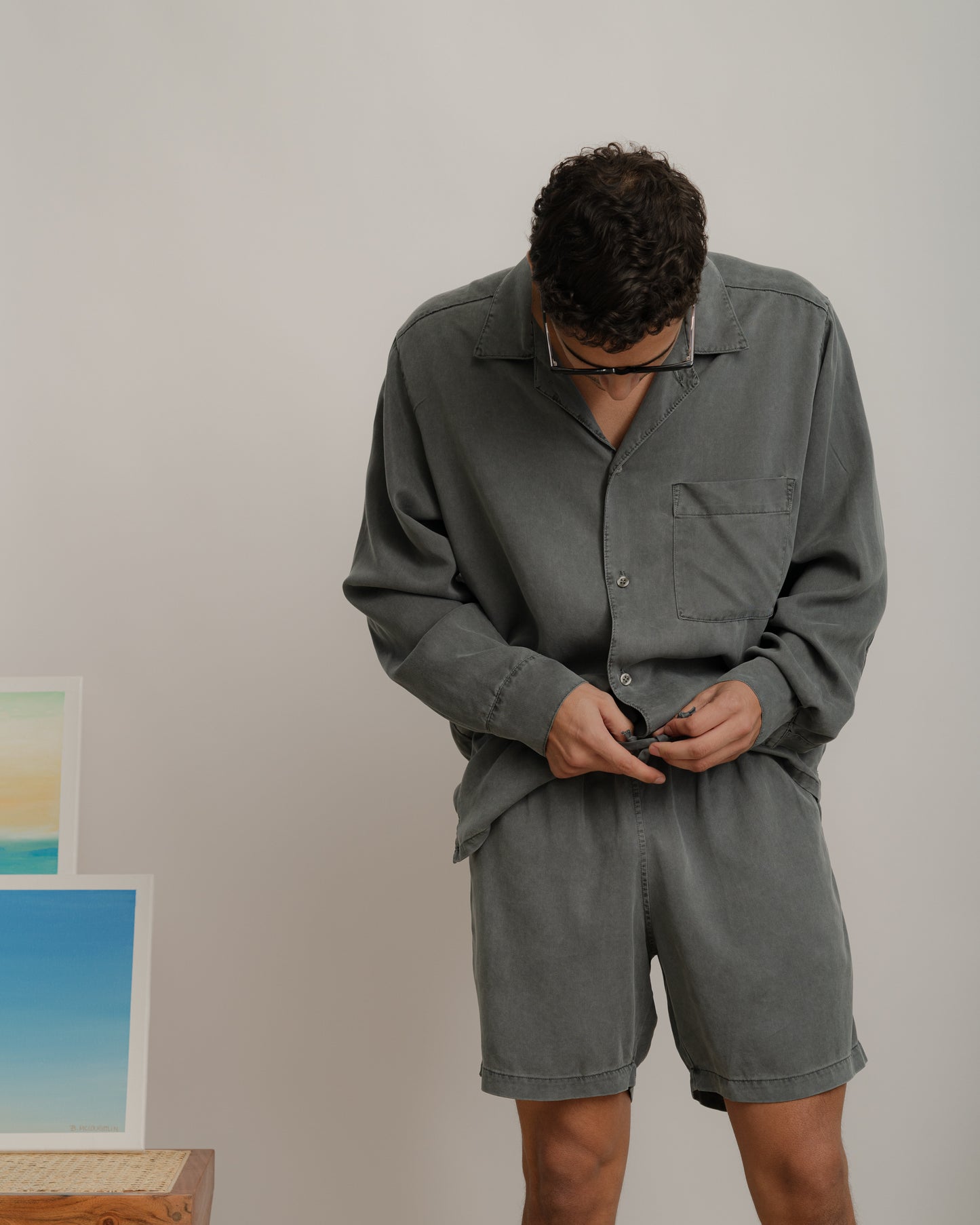 Horizon Tencel Short - Poppy Seed