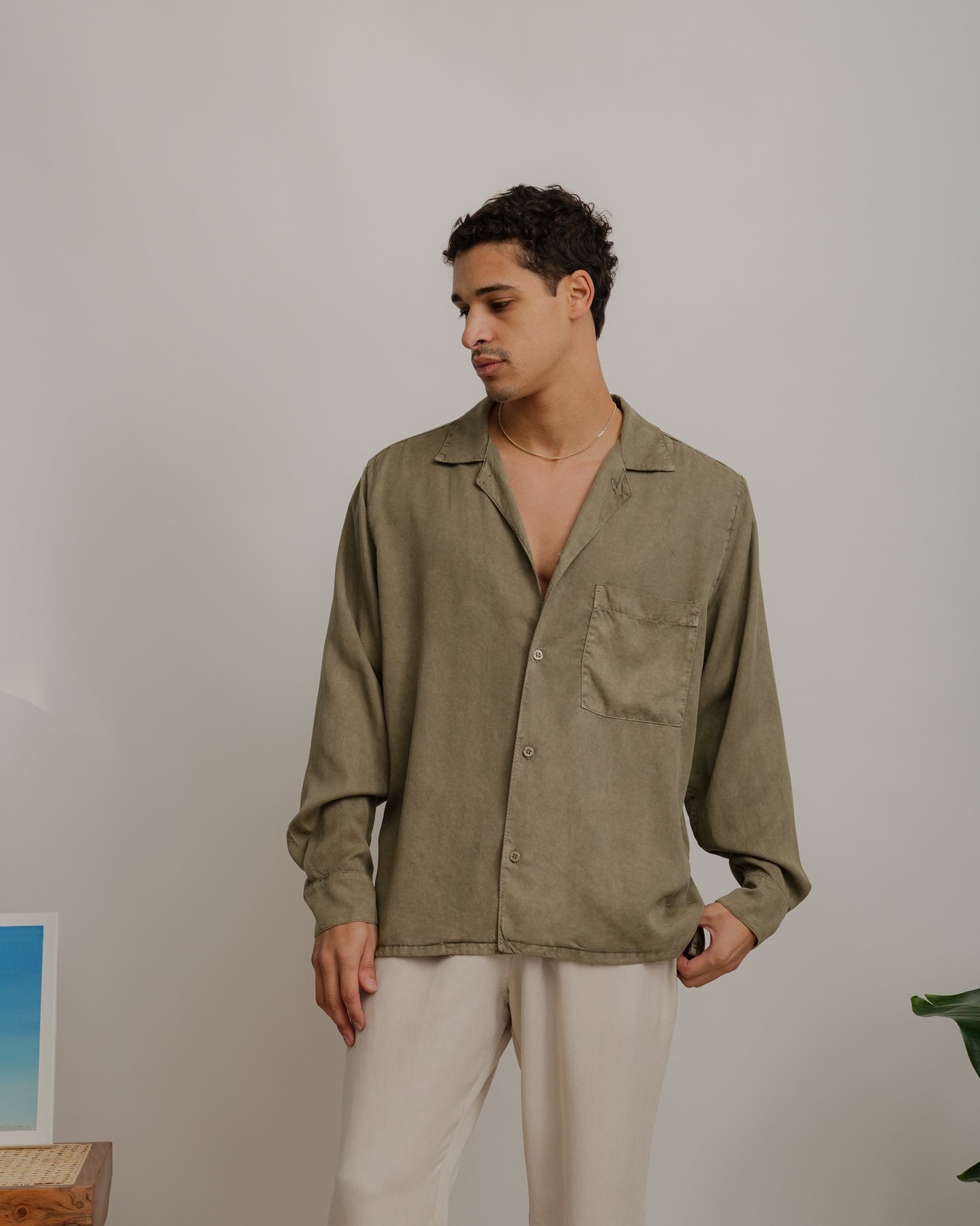 Heavy Horizon L/S - Olive