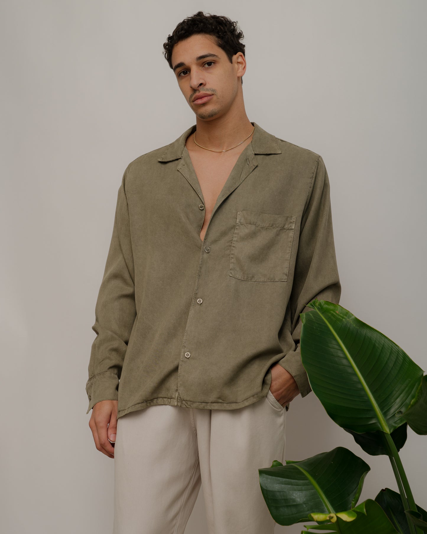 Heavy Horizon L/S - Olive