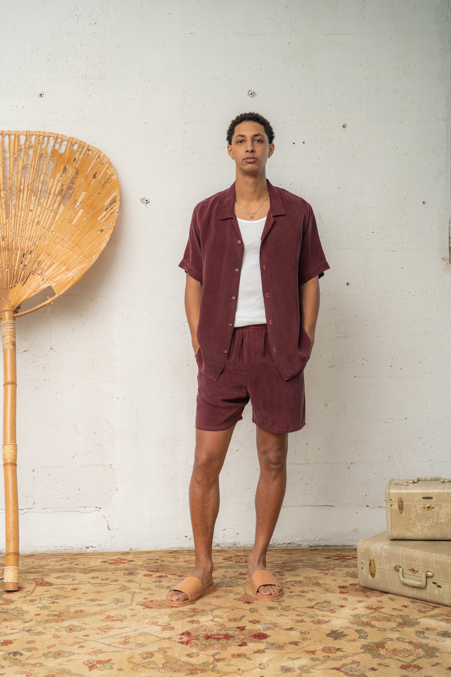 Iggy S/S Shirt - Ruby