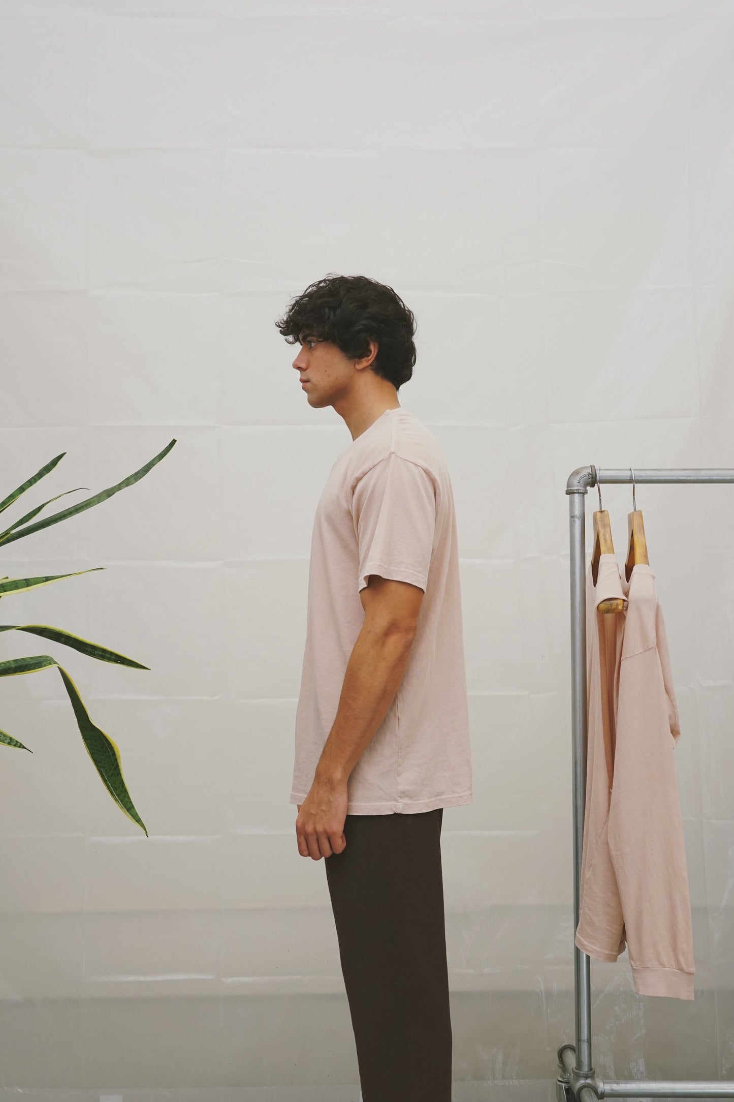 Essential Tee - Almond Peach
