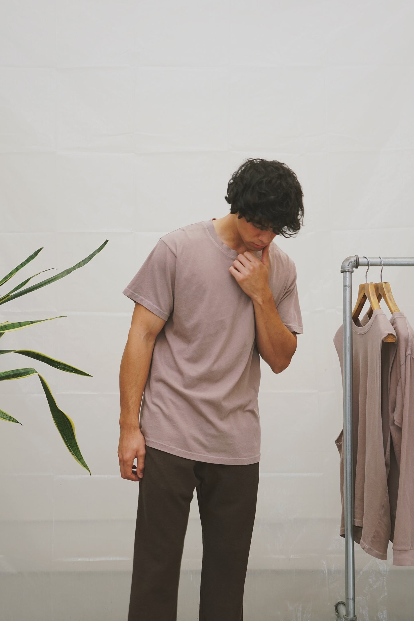Essential Tee - Mocha Cream