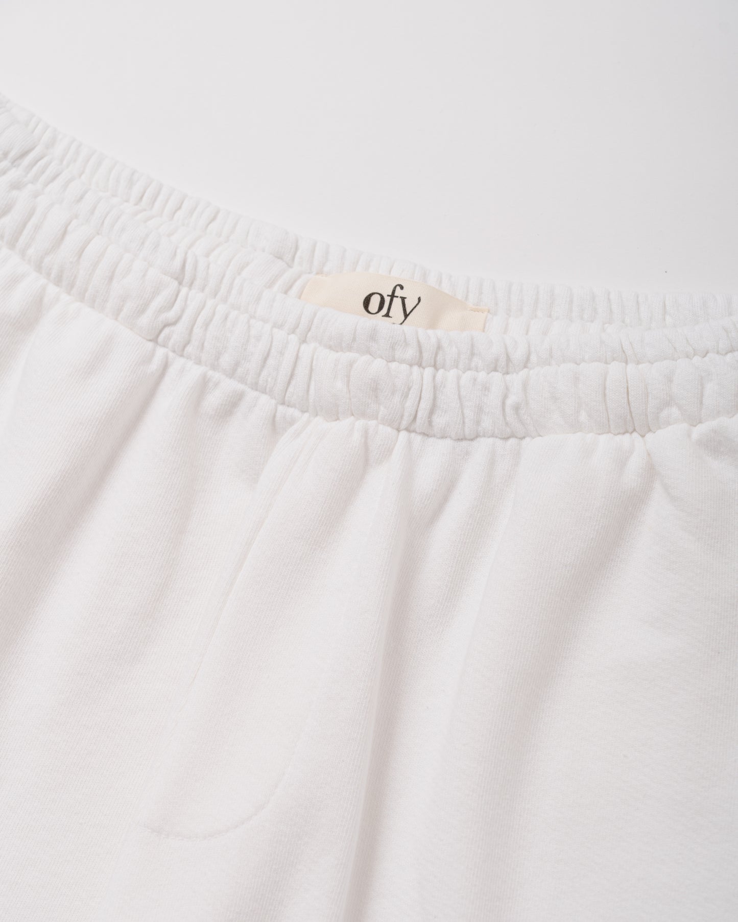 Terry Linen Short - Lucent White