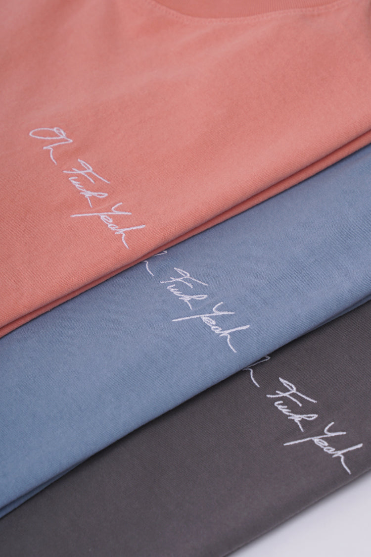 Classic Signature Tee - Lava Smoke