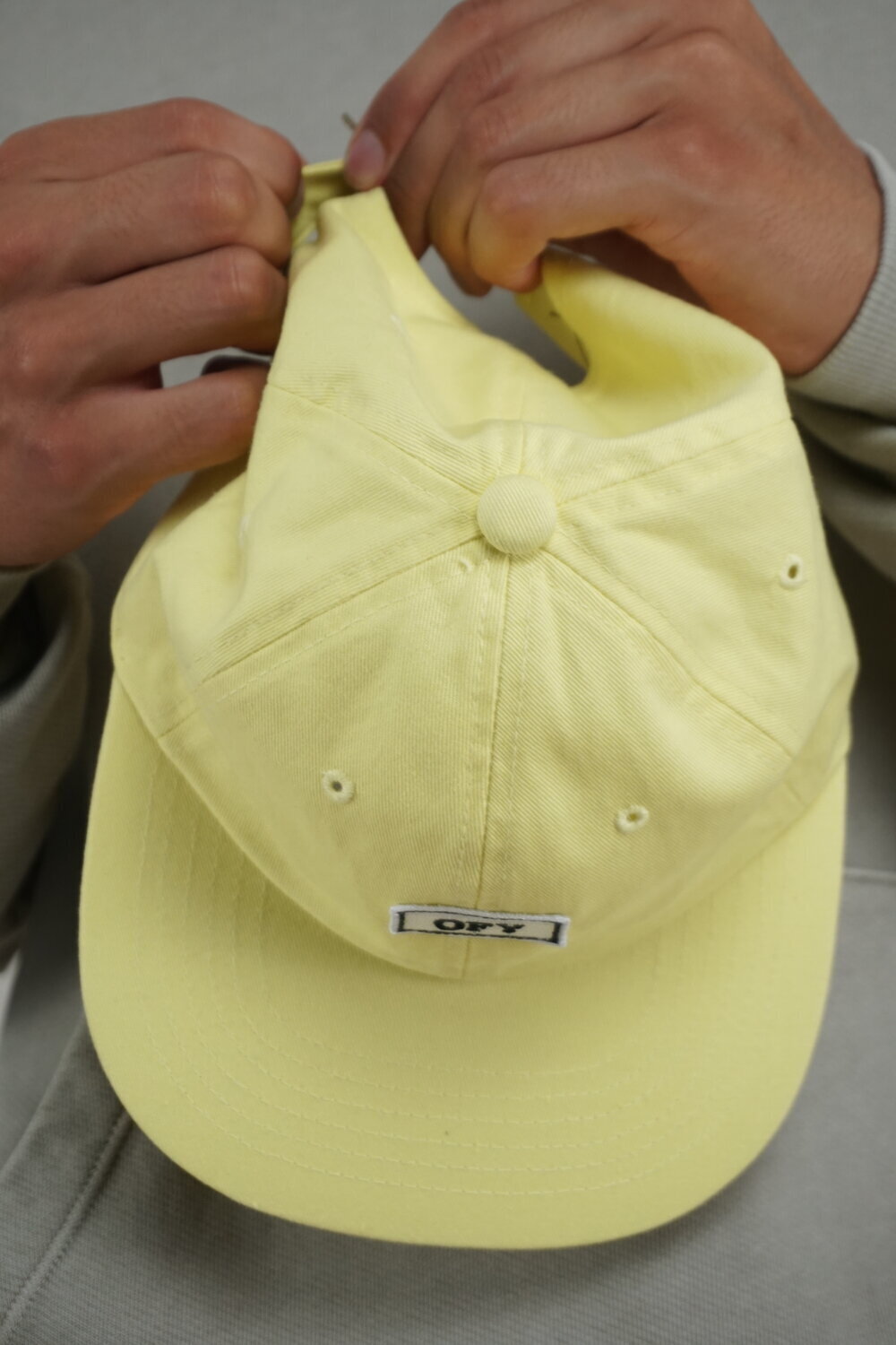 Beach Hat - Frozen Yellow