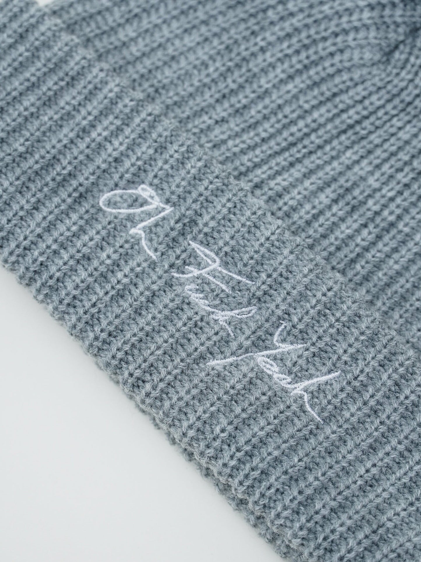 Signature Cable Beanie - Fog