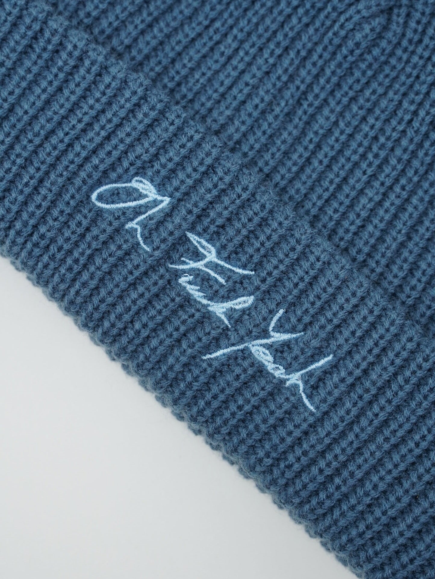 Signature Cable Beanie - Slate