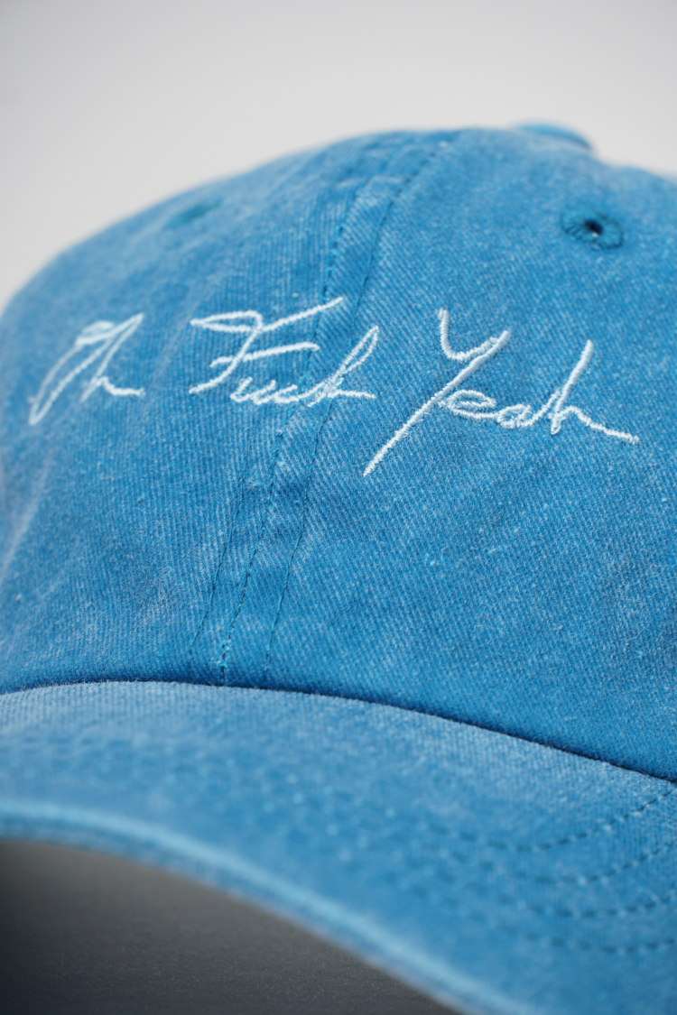 Signature Hat - Stonewash Ocean