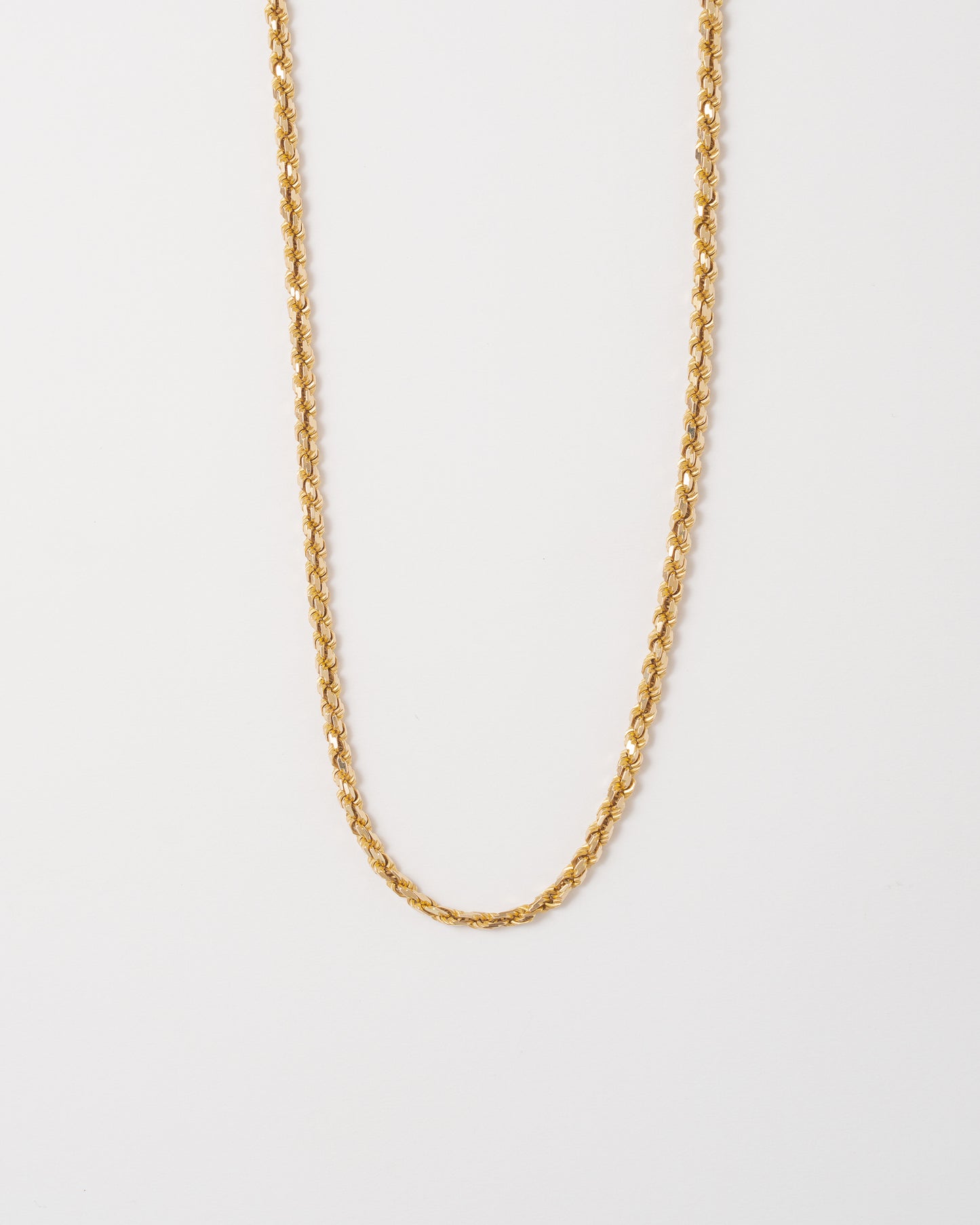 20" Rope Necklace - 14K Gold