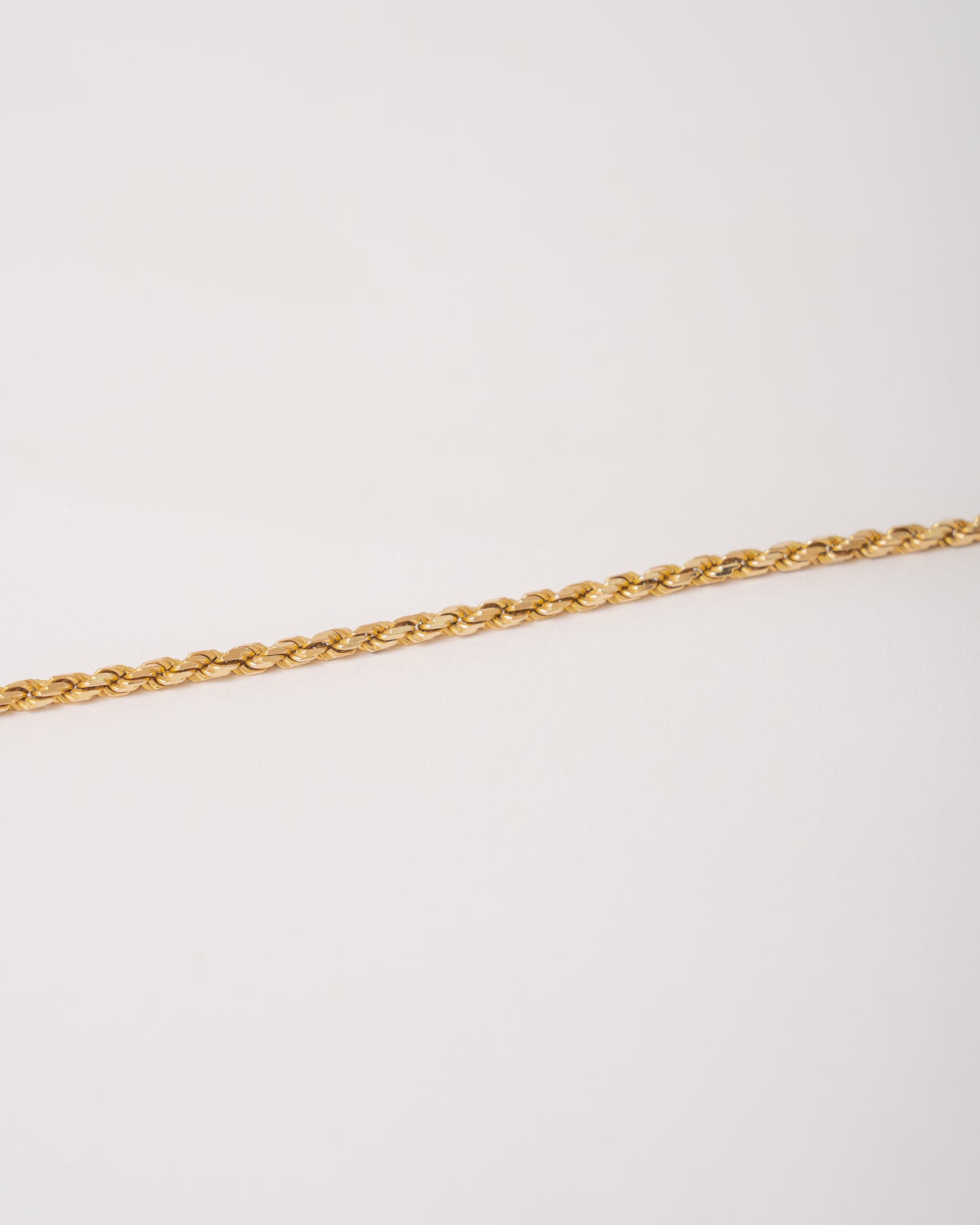 20" Rope Necklace - 14K Gold